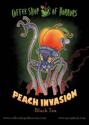 Peach Black Loose Leaf Tea - Peach Invasion